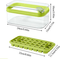 Button Press Ice Cube Tray, 64 Grids