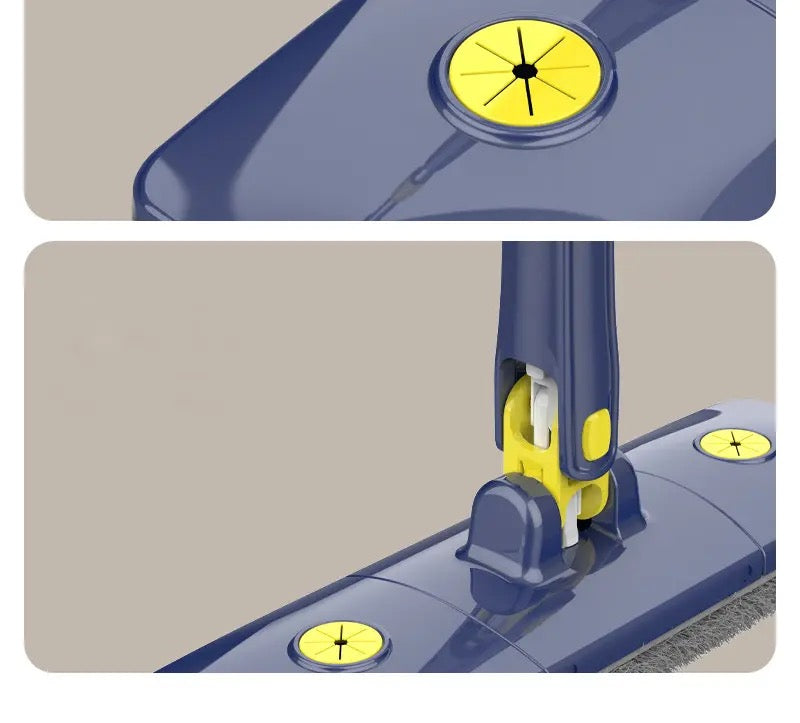 Rectangular Extendable Mop, Multifunctional Imitation Hand Twisting Mop, Microfiber Flat Mop, 360° Rotatable Clean Floor Mop, Self Wringing Twist Lazy Mop, Dust Corner Cleaning Tool