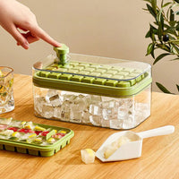 Button Press Ice Cube Tray, 64 Grids