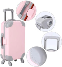 Mini Trolley Suitcase, Mini Luggage Box, Simulation Luggage Storage Box, Small Plastic Suitcase Toy, Kids Cute Luggage Briefcase, Plastic Suitcase Candy Box