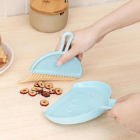 Mini Broom Desktop Cleaning Brush, Keyboard Cleaning Brush With Dust Pan, Small Cleaning Brush, Mini Handy Dust Cleaning Sweeping Brush, Desktop Sweeper Garbage Shovel Dustpan, Floor Dust Collector