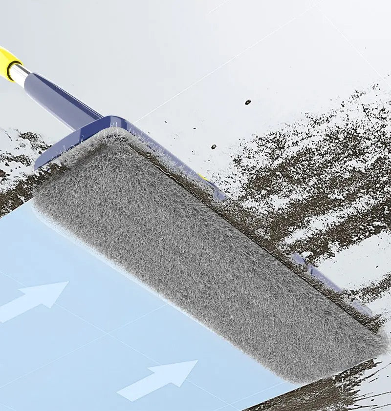 Rectangular Extendable Mop, Multifunctional Imitation Hand Twisting Mop, Microfiber Flat Mop, 360° Rotatable Clean Floor Mop, Self Wringing Twist Lazy Mop, Dust Corner Cleaning Tool