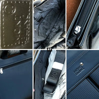 Messenger Laptop 15.6 Bag for Men & Women Outdoor Travel Business Pu Leather 8020-1 Brown