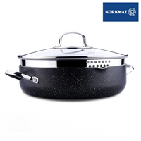 Korkmaz Galaksi Low Casserole 28×7,5 cm – 4 liters
