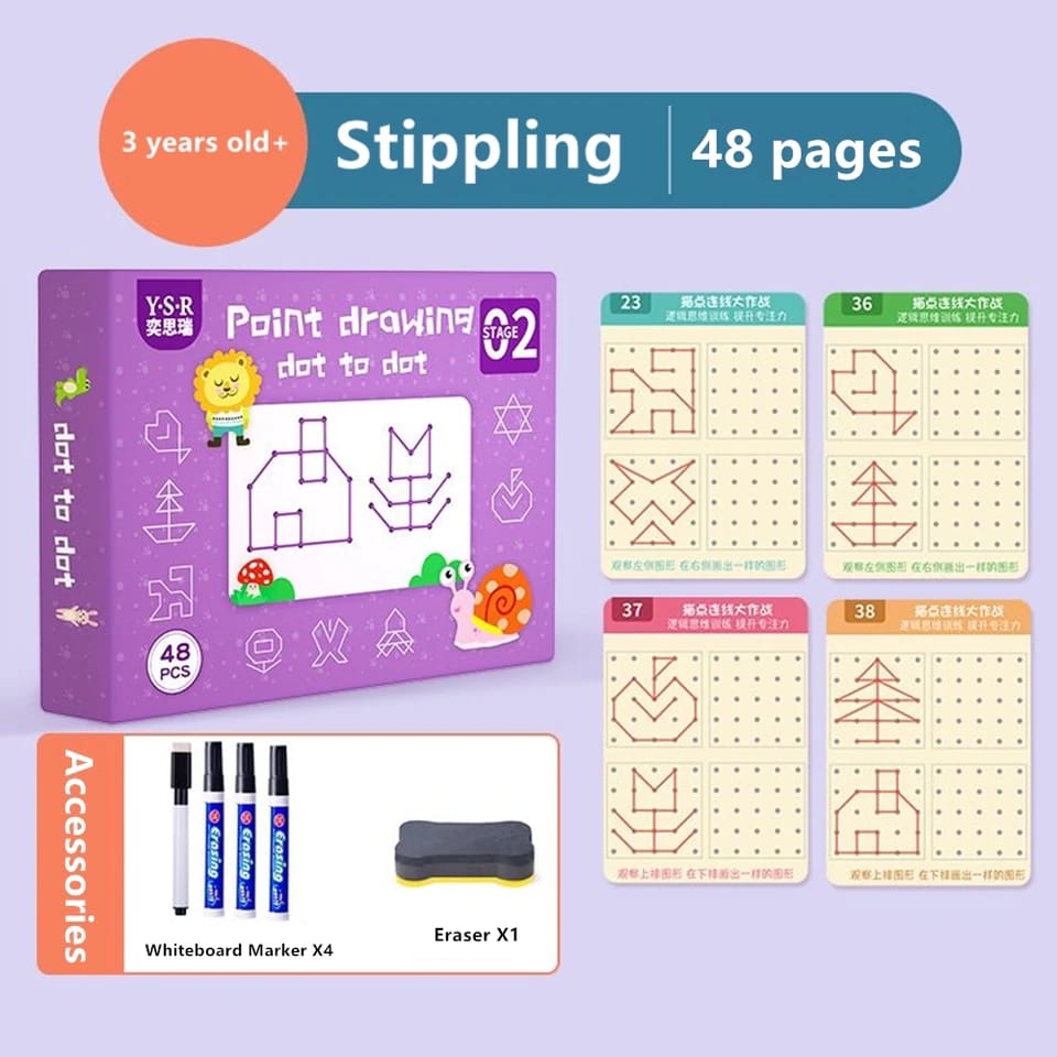 Erasable Tracing Book 64 pages