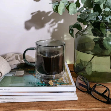 Double Walled Glass Mug