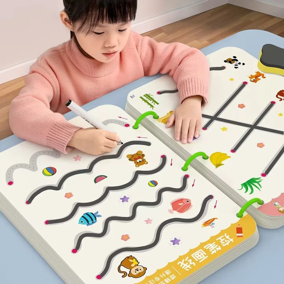 Erasable Tracing Book 64 pages