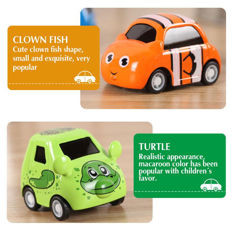 Mini Alloy Cars set 9 pieces