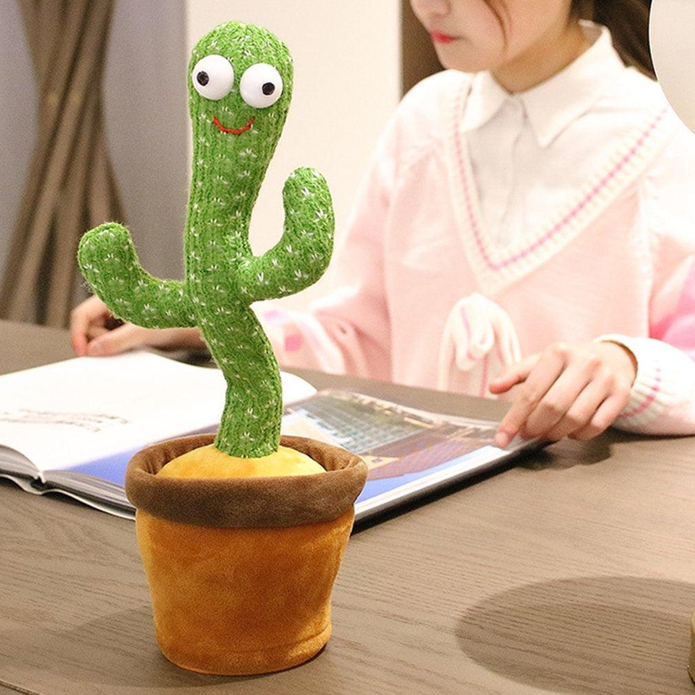 Portable Twisting Music Dancing Cactus Toy