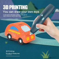 Rechargeable 3D-Printing Pen For Kids