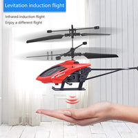 Rechargeable Helicopter with sensor for kids
