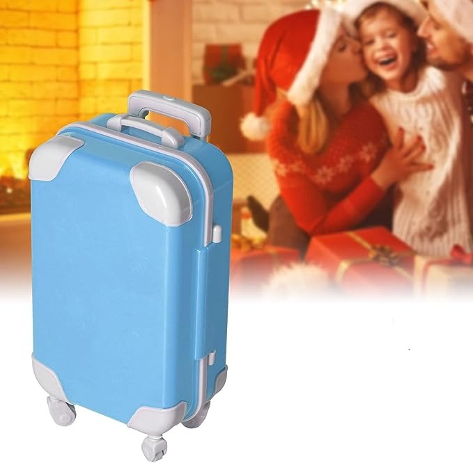 Mini Trolley Suitcase, Mini Luggage Box, Simulation Luggage Storage Box, Small Plastic Suitcase Toy, Kids Cute Luggage Briefcase, Plastic Suitcase Candy Box