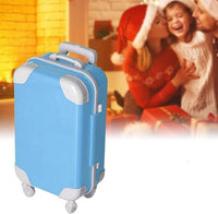 Mini Trolley Suitcase, Mini Luggage Box, Simulation Luggage Storage Box, Small Plastic Suitcase Toy, Kids Cute Luggage Briefcase, Plastic Suitcase Candy Box