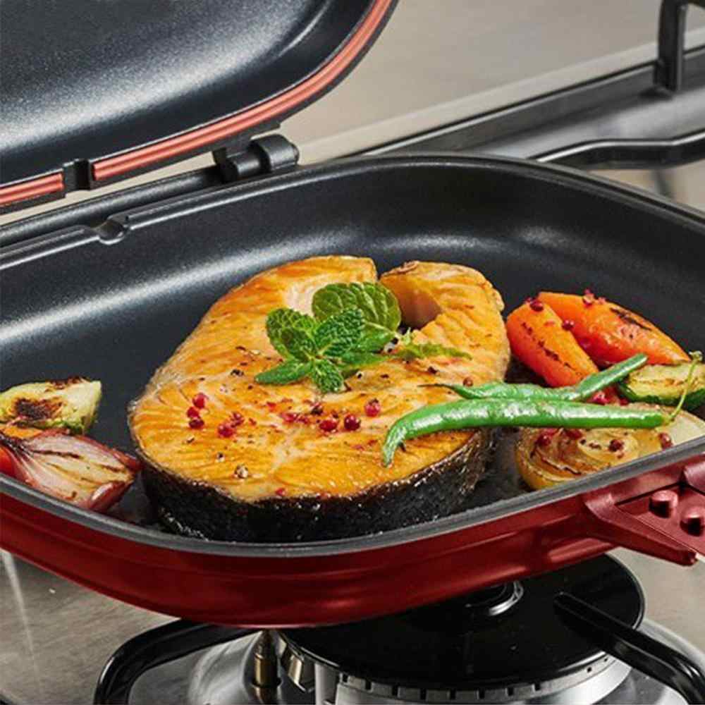 Dessini Non Stick Double Sided Grill Pan – 36cm & 32cm