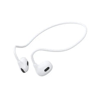 Pro Air Wireless Neckband Earphones – White | Bluetooth Neck Hanging Design