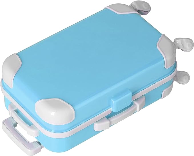 Mini Trolley Suitcase, Mini Luggage Box, Simulation Luggage Storage Box, Small Plastic Suitcase Toy, Kids Cute Luggage Briefcase, Plastic Suitcase Candy Box