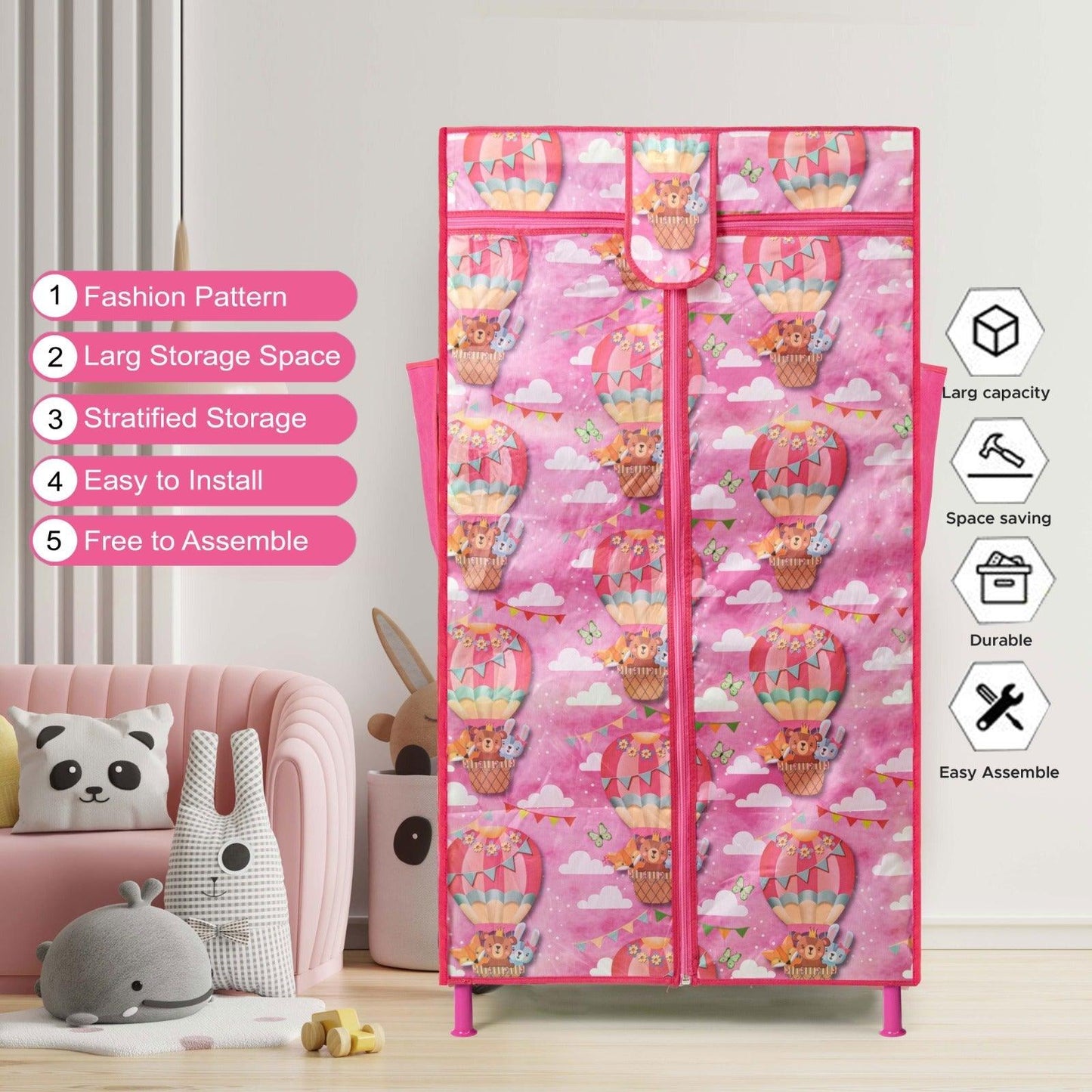 Toddler Foldable wardrobe for kids