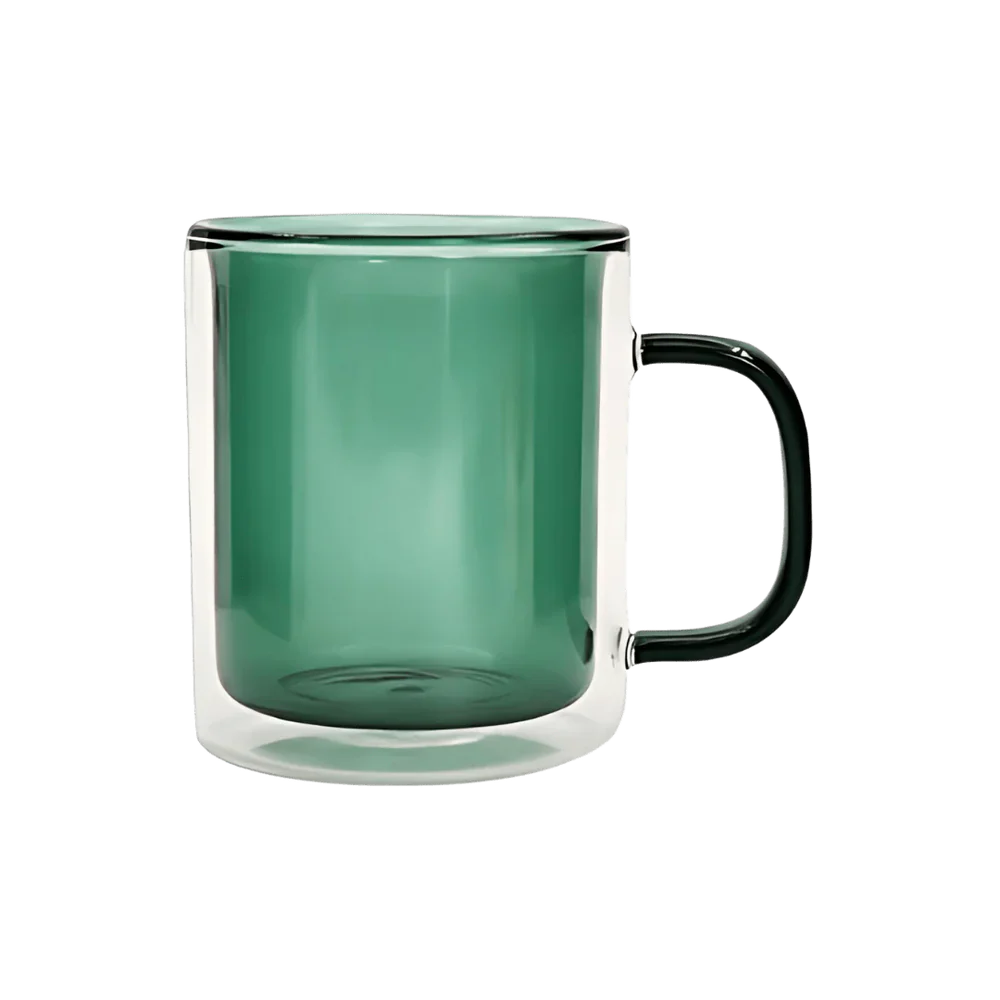 Double Walled Glass Mug