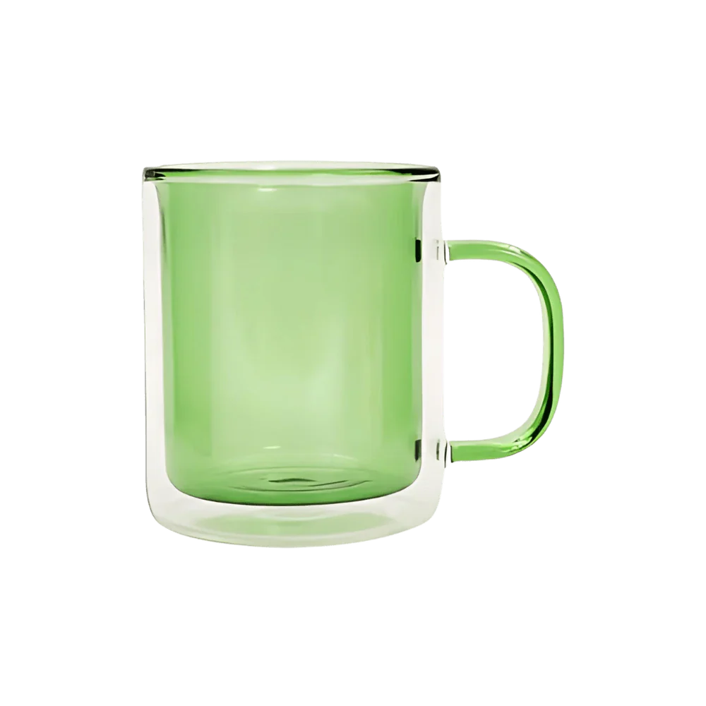 Double Walled Glass Mug